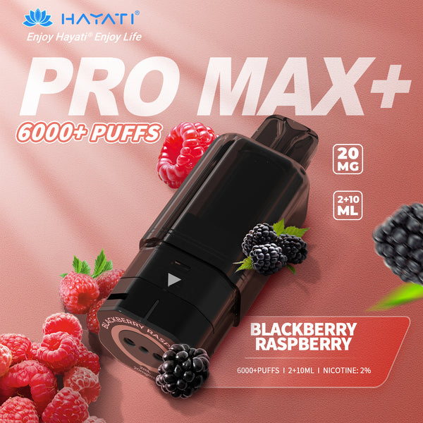 Hayati Pro Max+ 6000 Prefilled Pods
