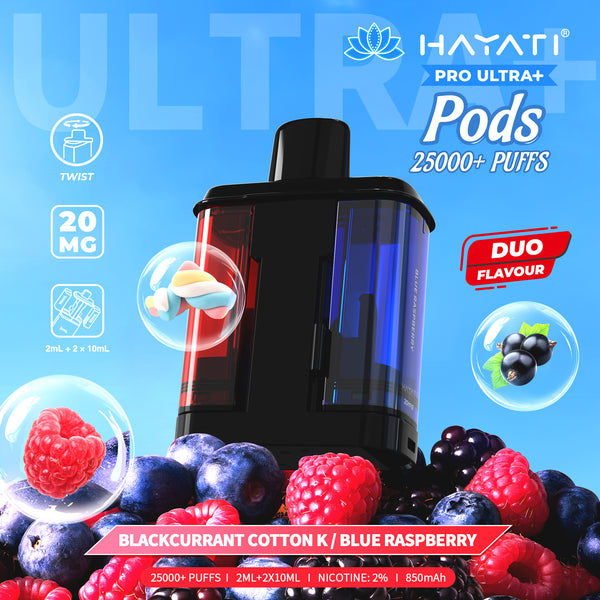 Hayati Pro Ultra Plus 25000 Prefilled Pod Pack of 5