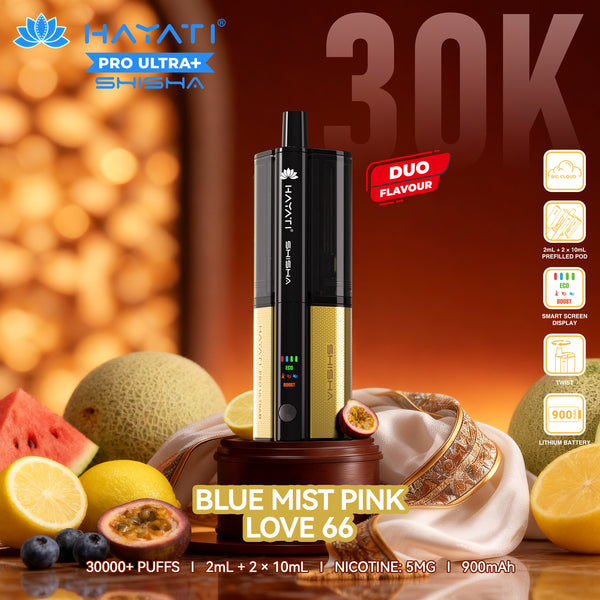 Hayati® Pro Ultra+ Shisha Kit 30K Puff