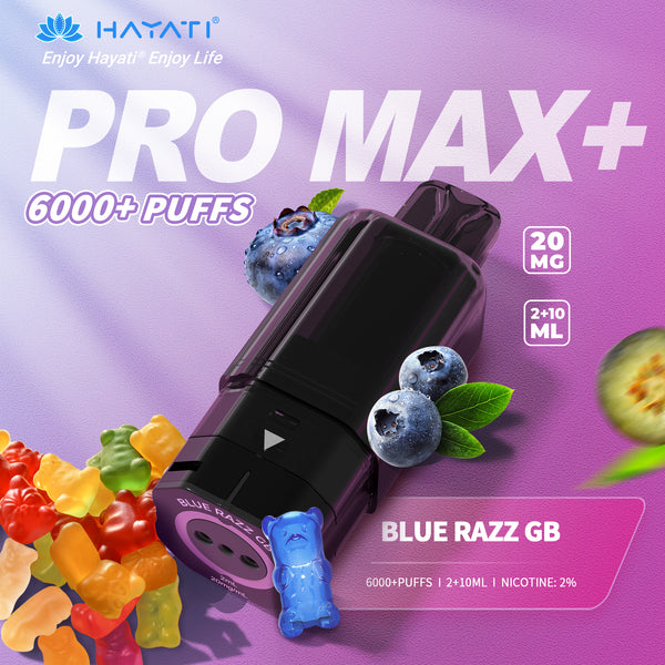 Hayati Pro Max+ 6000 Prefilled Pods