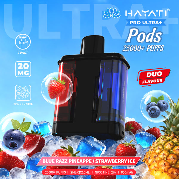 Hayati Pro Ultra Plus 25000 Prefilled Pod Pack of 5