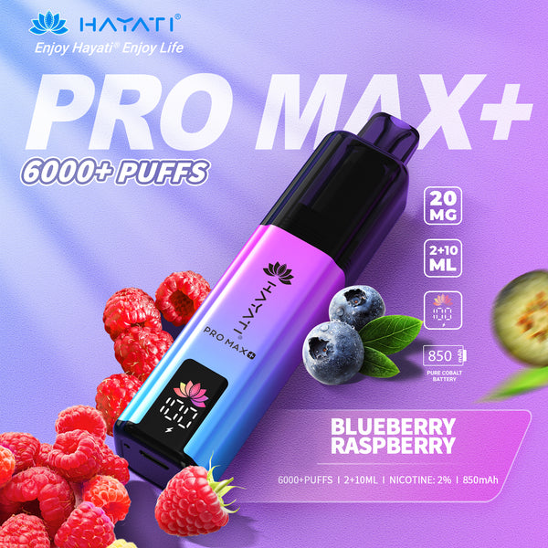 Hayati Pro Max+ 6000 Puffs Disposable kit Pack Of 5