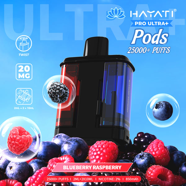 Hayati Pro Ultra Plus 25000 Prefilled Pod Pack of 5