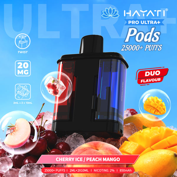 Hayati Pro Ultra Plus 25000 Prefilled Pod Pack of 5