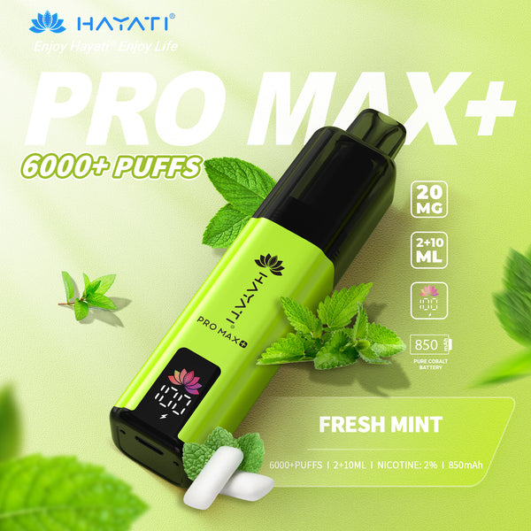 Hayati Pro Max+ 6000 Puffs Disposable kit Pack Of 5