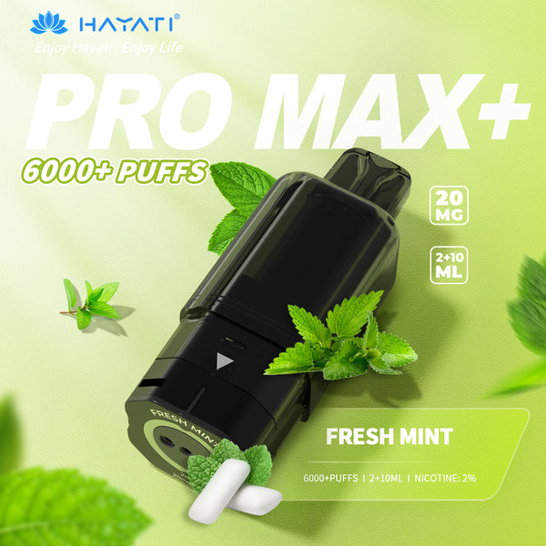 Hayati Pro Max+ 6000 Prefilled Pods