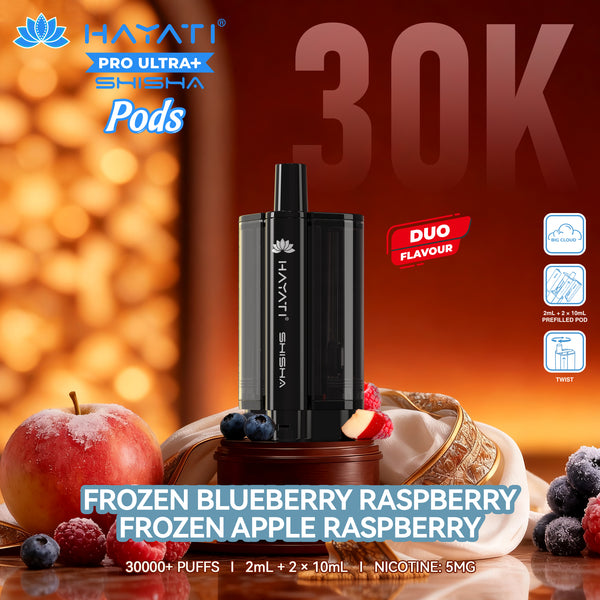 Hayati® Pro Ultra+ Shisha 30K Pod