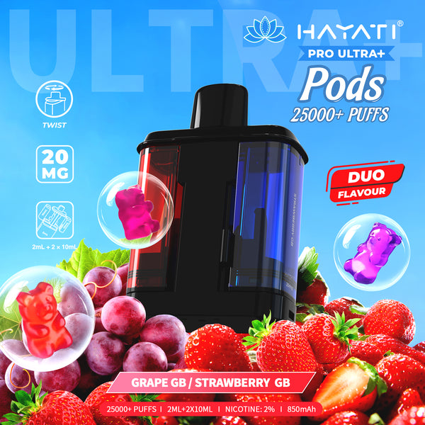 Hayati Pro Ultra Plus 25000 Prefilled Pod Pack of 5