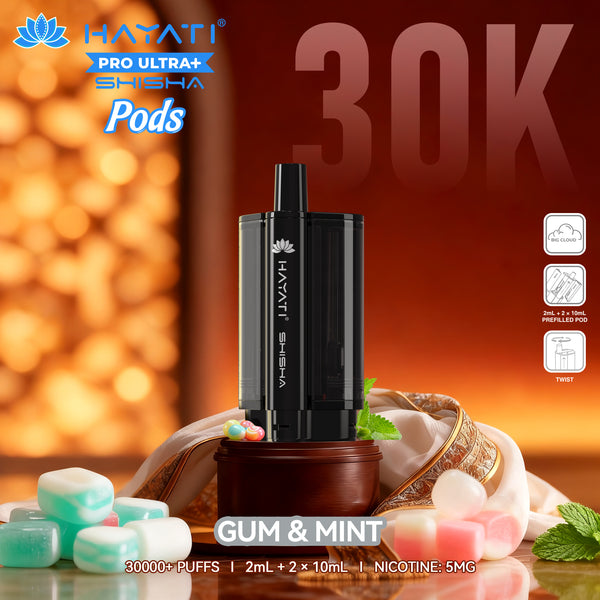 Hayati® Pro Ultra+ Shisha 30K Pod