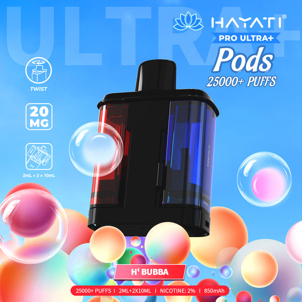 Hayati Pro Ultra Plus 25000 Prefilled Pod Pack of 5