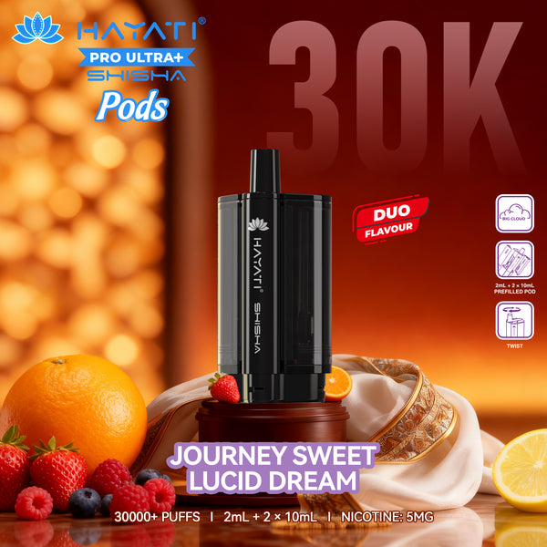 Hayati® Pro Ultra+ Shisha 30K Pod