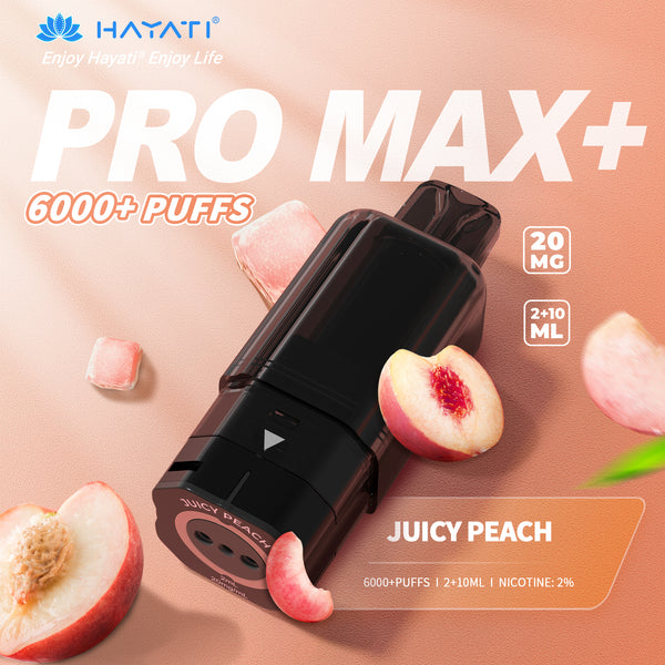Hayati Pro Max+ 6000 Prefilled Pods