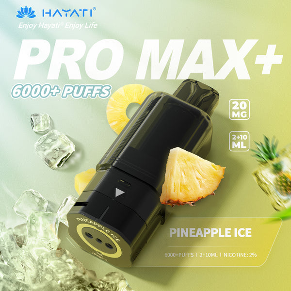 Hayati Pro Max+ 6000 Prefilled Pods
