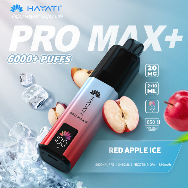 Hayati Pro Max+ 6000 Puffs Disposable kit Pack Of 5