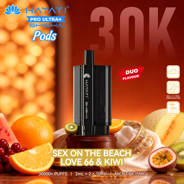Hayati® Pro Ultra+ Shisha 30K Pod
