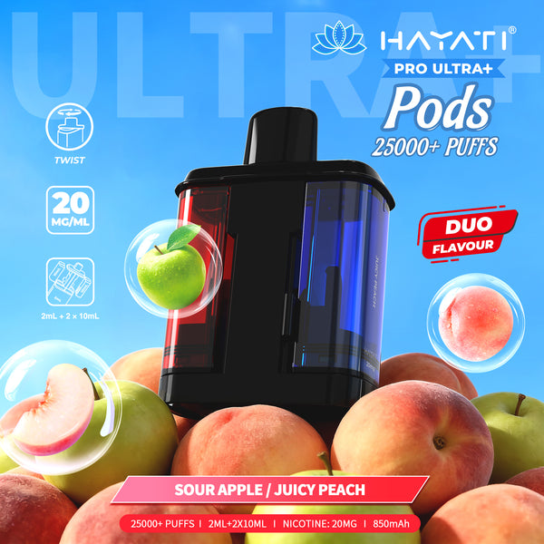 Hayati Pro Ultra Plus 25000 Prefilled Pod Pack of 5
