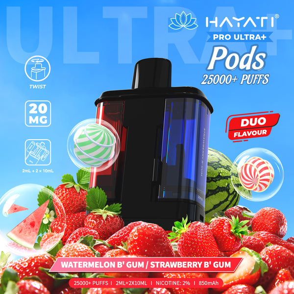 Hayati Pro Ultra Plus 25000 Prefilled Pod Pack of 5