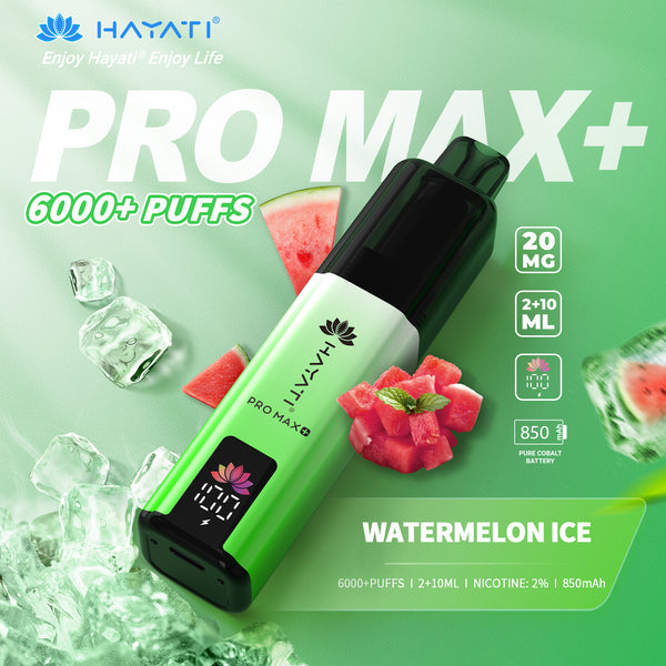 Hayati Pro Max+ 6000 Puffs Disposable kit Pack Of 5
