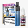 Elf Bar EV5000 Starter Kit & Elfliq Nic Salt 10ml E-Liquid Combo Pack