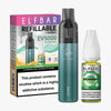 Elf Bar EV5000 Starter Kit & Elfliq Nic Salt 10ml E-Liquid Combo Pack
