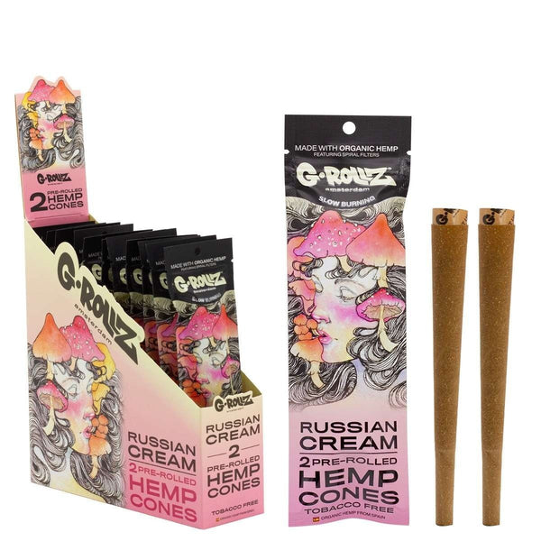G.ROLLZ Pre - Rolled Hemp Cones - Pack of 12 - Mcr Vape Distro