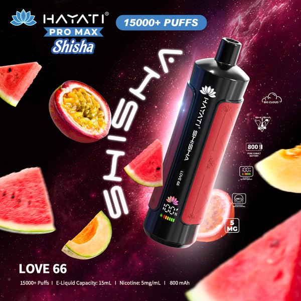 Hayati Pro Max Shisha 15000 Disposable Vape