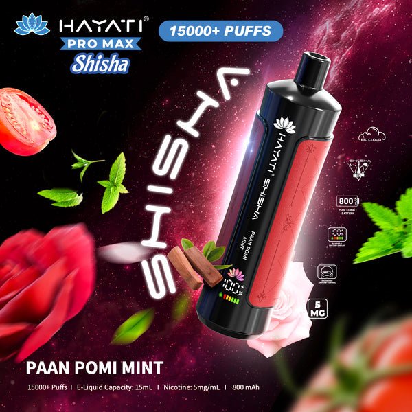 Hayati Pro Max Shisha 15000 Disposable Vape
