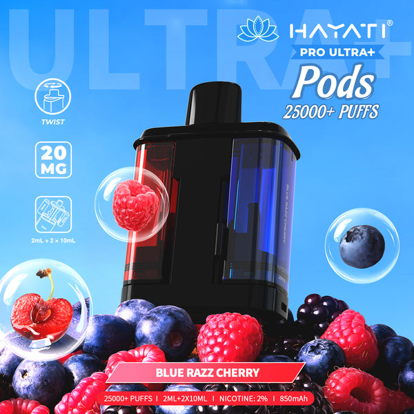 Hayati Pro Ultra Plus 25000 Prefilled Pod Pack of 5