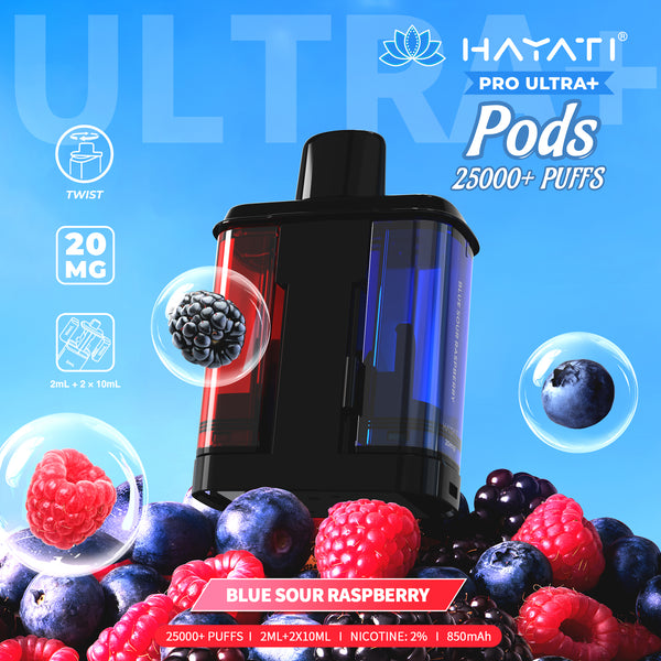 Hayati Pro Ultra Plus 25000 Prefilled Pod Pack of 5
