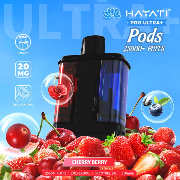 Hayati Pro Ultra Plus 25000 Prefilled Pod Pack of 5