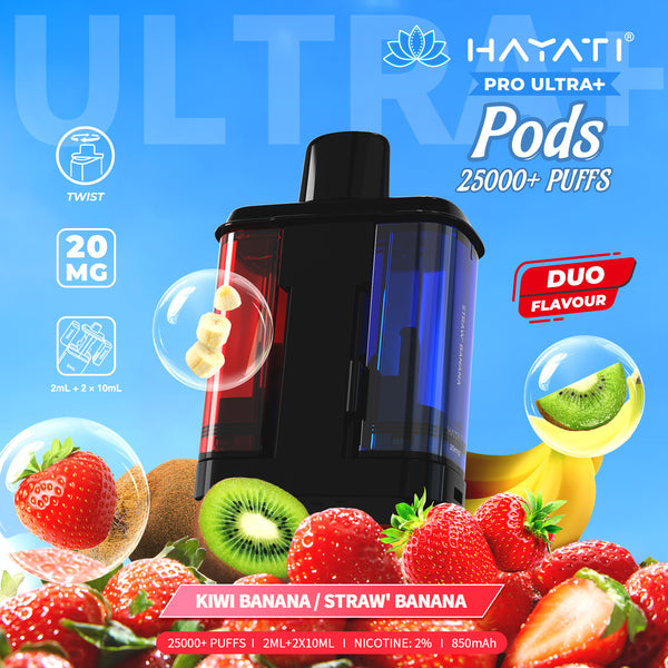 Hayati Pro Ultra Plus 25000 Prefilled Pod Pack of 5