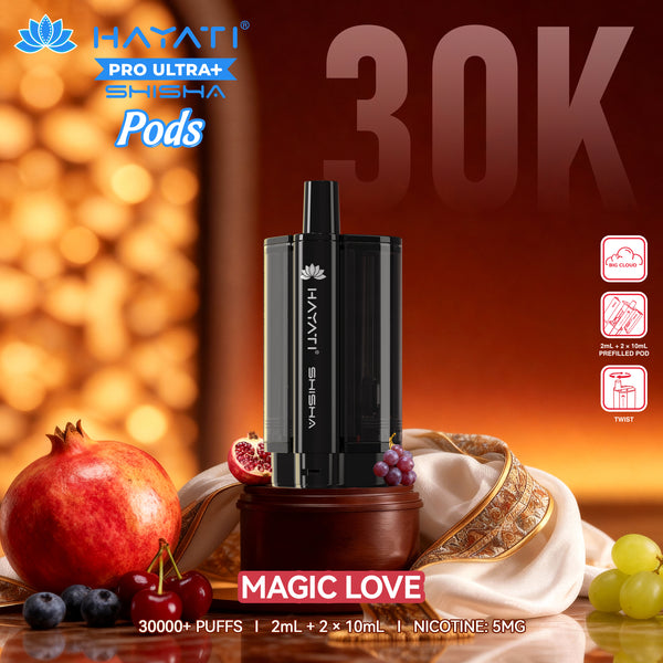Hayati® Pro Ultra+ Shisha 30K Pod
