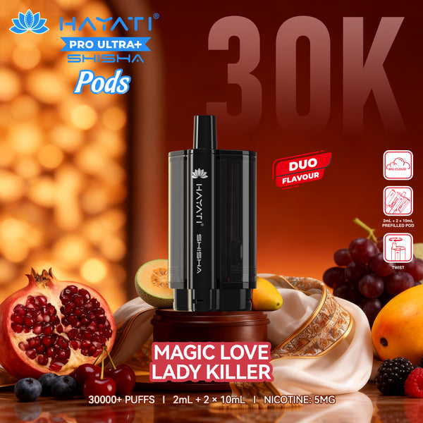 Hayati® Pro Ultra+ Shisha 30K Pod