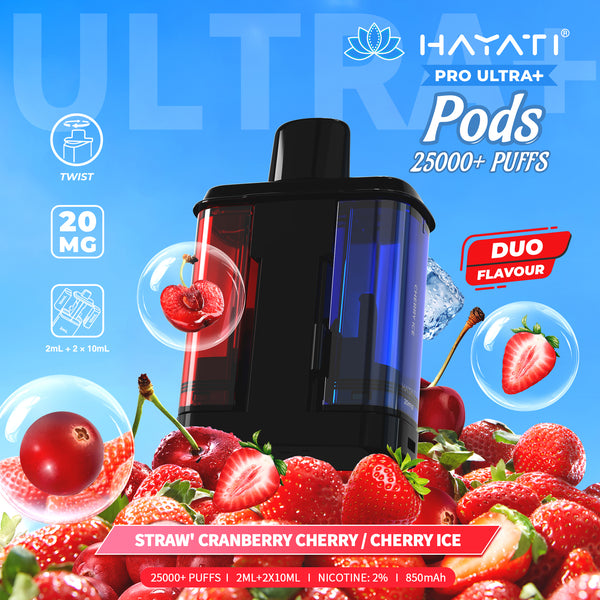 Hayati Pro Ultra Plus 25000 Prefilled Pod Pack of 5