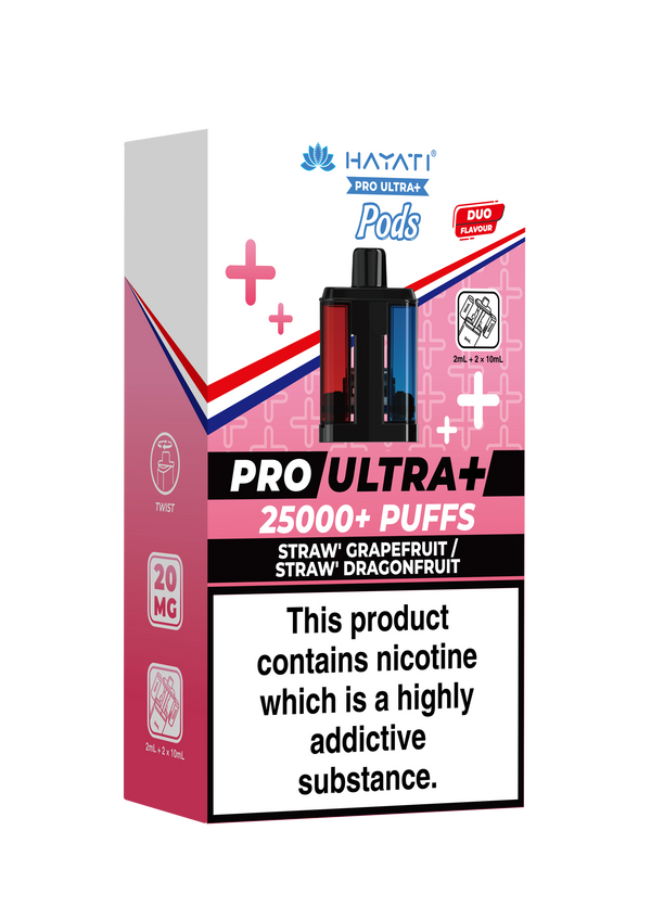 Hayati Pro Ultra Plus 25000 Prefilled Pod Pack of 5