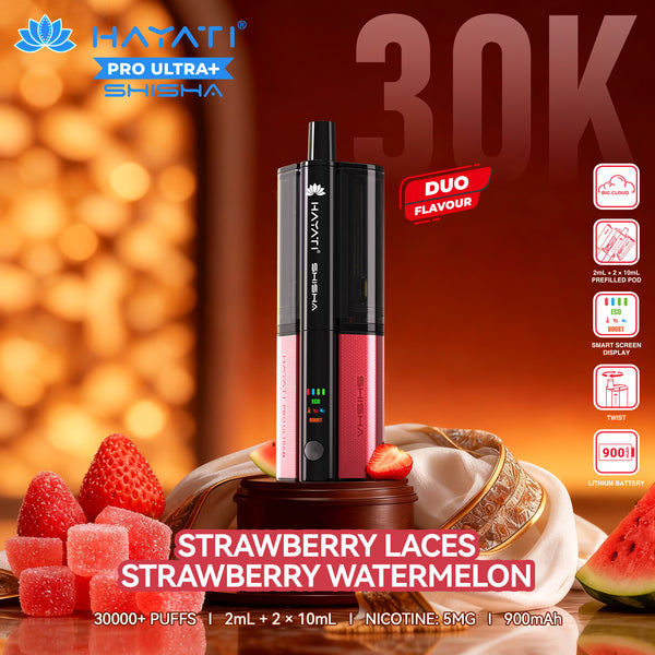 Hayati® Pro Ultra+ Shisha Kit 30K Puff