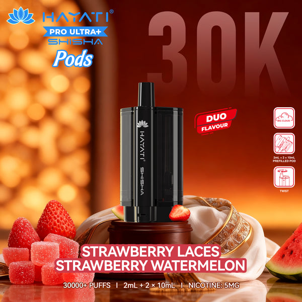 Hayati® Pro Ultra+ Shisha 30K Pod