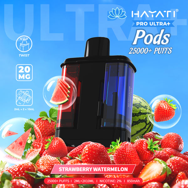 Hayati Pro Ultra Plus 25000 Prefilled Pod Pack of 5