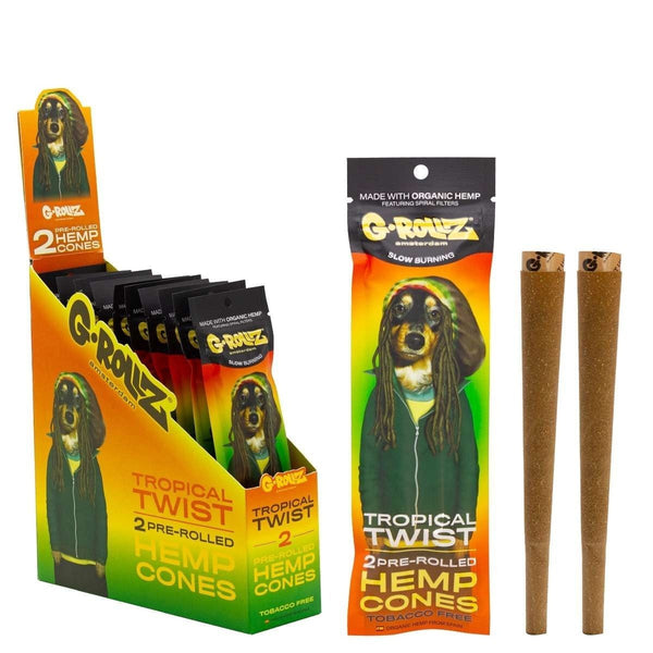 G.ROLLZ Pre - Rolled Hemp Cones - Pack of 12 - Mcr Vape Distro