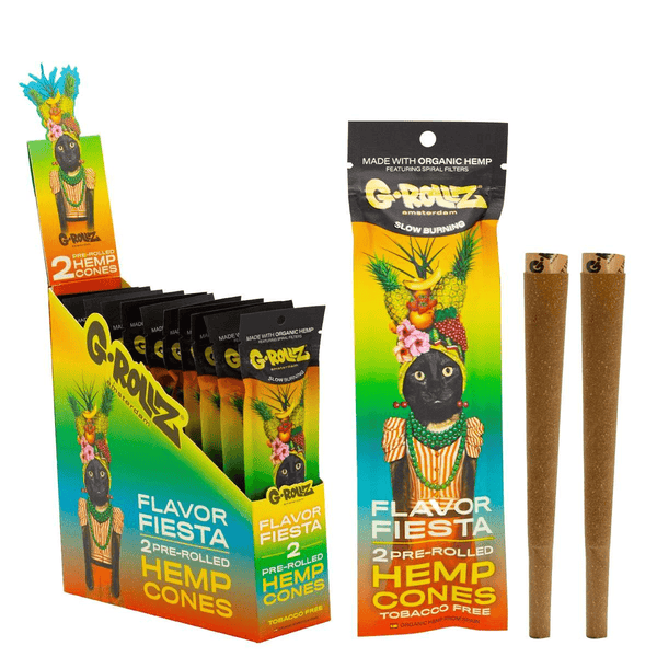 G.ROLLZ Pre - Rolled Hemp Cones - Pack of 12 - Mcr Vape Distro