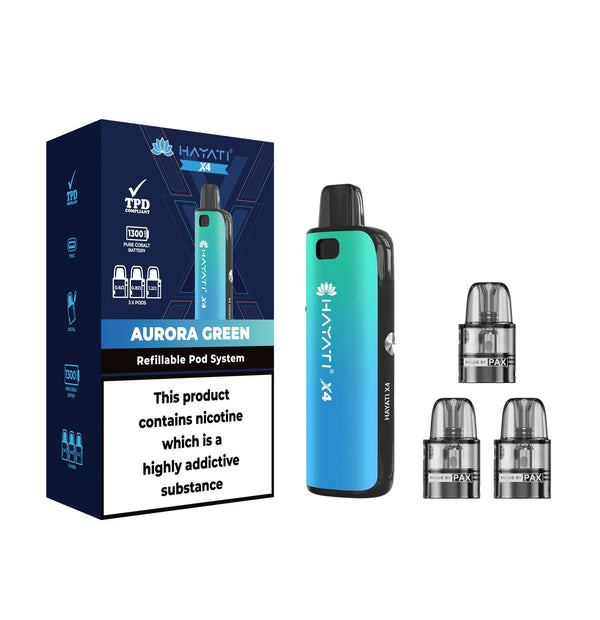 Hayati X4 Refillable Pod System Kit
