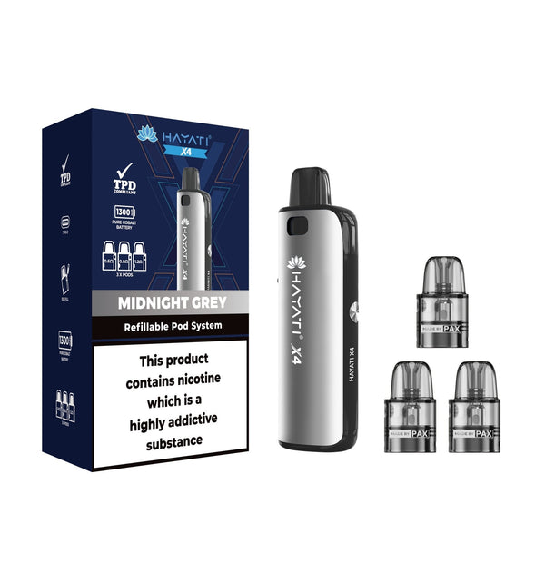 Hayati X4 Refillable Pod System Kit